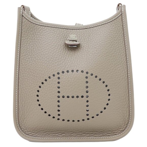 Hermes  Evelyne TPM 16 Amazone Clemence Leather Crossbody Bag Toupe - Picture 1 of 14